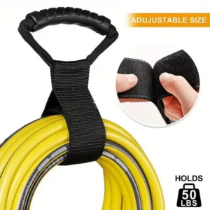 Extension Cord Organizer, Multipurpose Heavy-Duty Storage Strap With Handle, Fit Garages, RV And Boat Storage And Organization 1