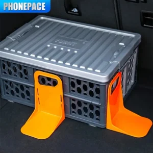 1PC Multifunctional Car Back Auto Trunk Fixed Tool Rack Holder Luggage Box Stand Shake-proof Organizer Fence Storage Holder 1