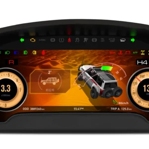 12.3" Digital Cluster For Nissan Patrol Y61 2005-2024 Virtual Cockpit Dashboard Instrument Speedometer LCD Gauge Panel Unit Kit 1