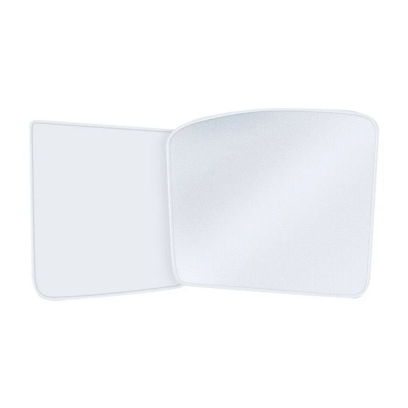 For Tesla Model 3/Y Model 3 Highland Model Y Juniper 2025 Ice Cloth Buckle Glass Roof Sunshade Car Front Rear Sunroof Skylight 2