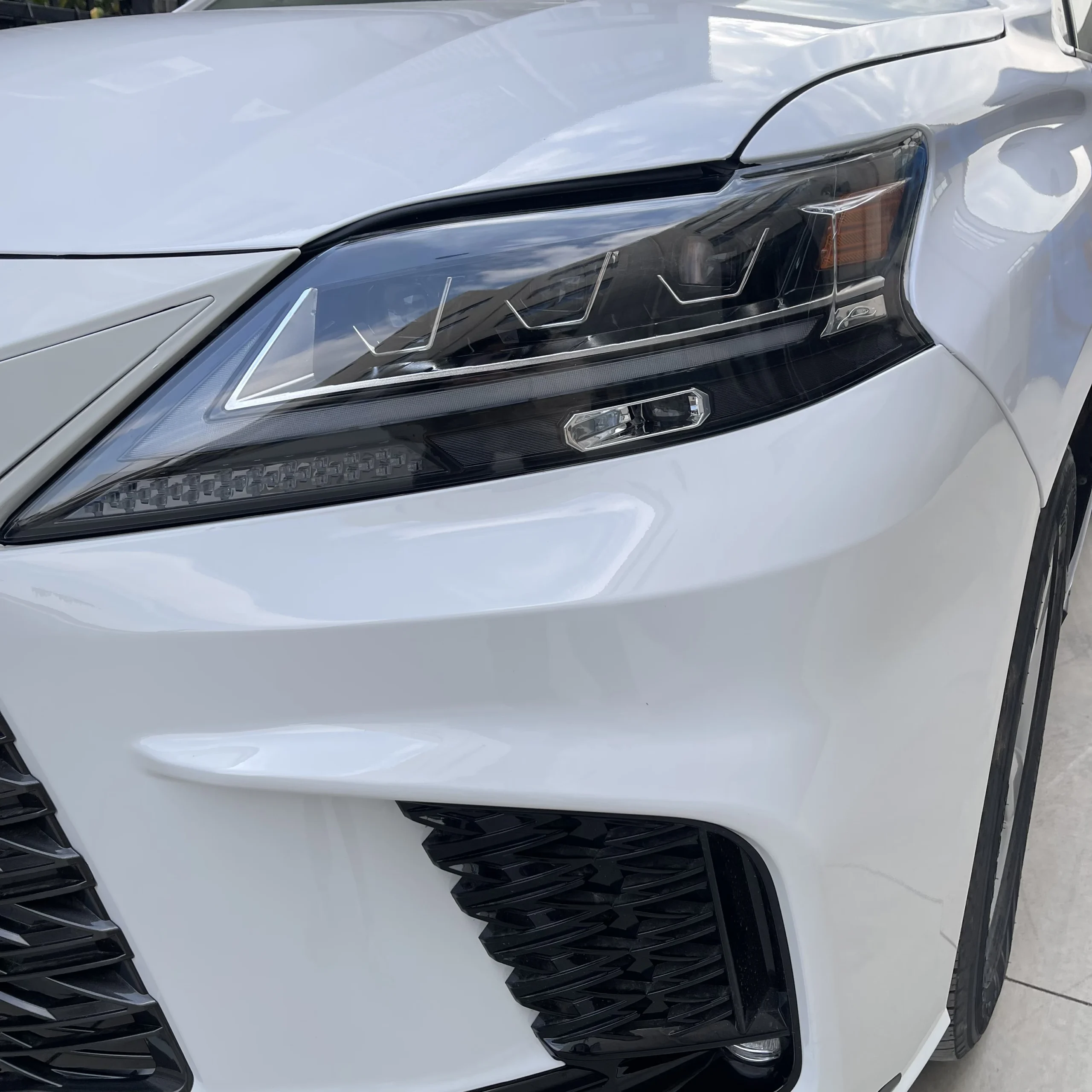 UPGRADE BODY KIT for LEXUS RX 2009-2015 Upgrade to 2023 5