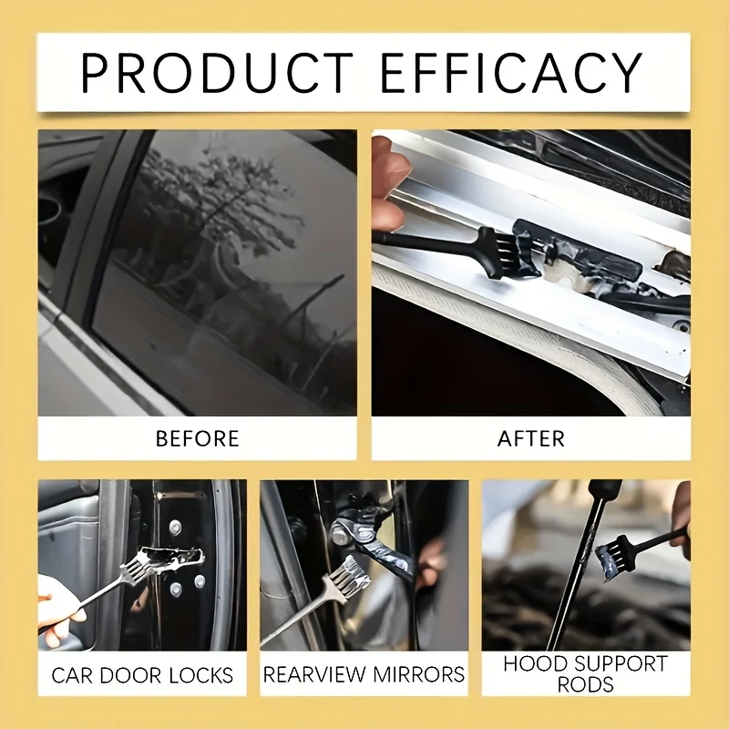 Car Rust Restoration Paste for Chrome Parts of Auto Rust And Fading on Car Wheels Designed for Renewing Oxidized Scratch Repair 2