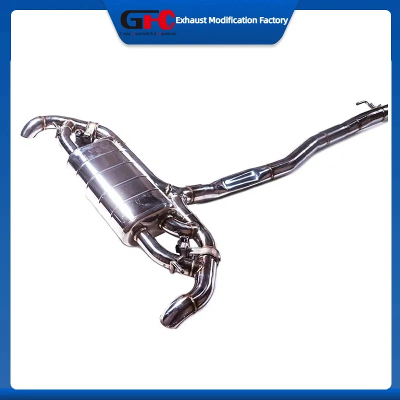 Catback Valvetronic Exhaust Pipe for Benz CLA250 C117 2020-2025 High-Performance Stainless Steel Valve Exhaust Muffler System 5