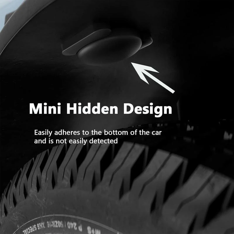1/ 4Pack GPS Tracker Strong Magnetic Car Vehicle Tracking Anti-loss Positioning Device Car Locator work with Apple Find My APP 3