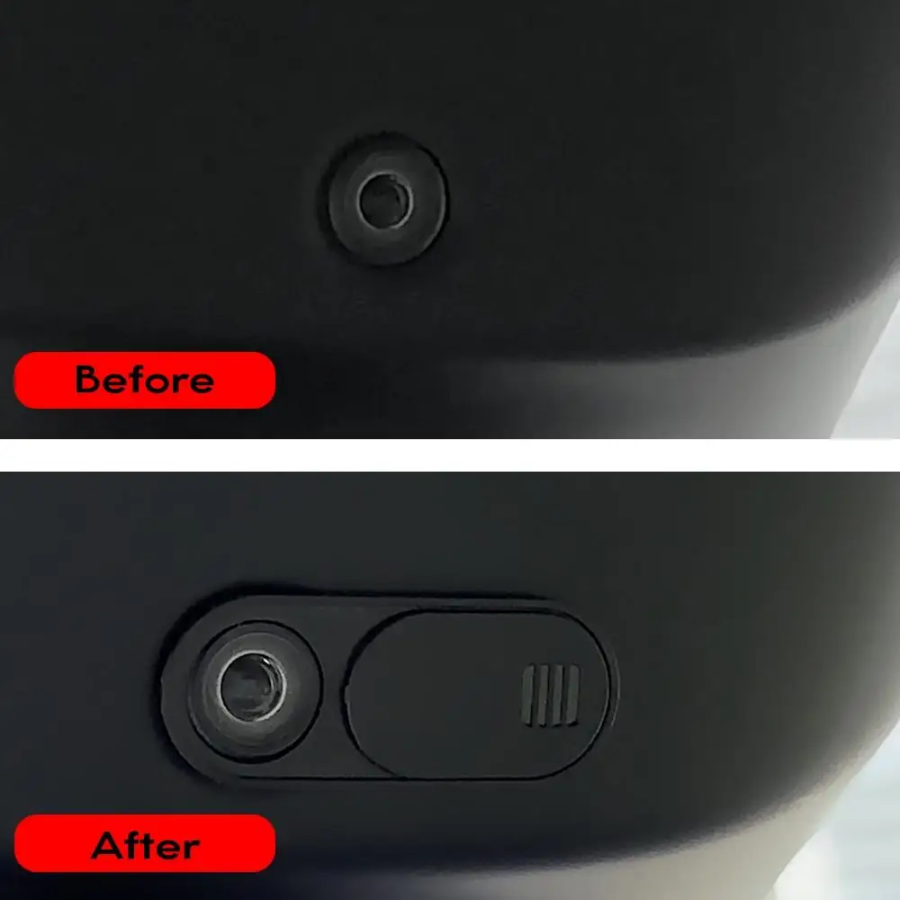 TESY Car Camera Cover For Tesla Model Y 3 Cybertruck All Webcam Slide Blocker Privacy Protector Compatible with PC Laptop 2