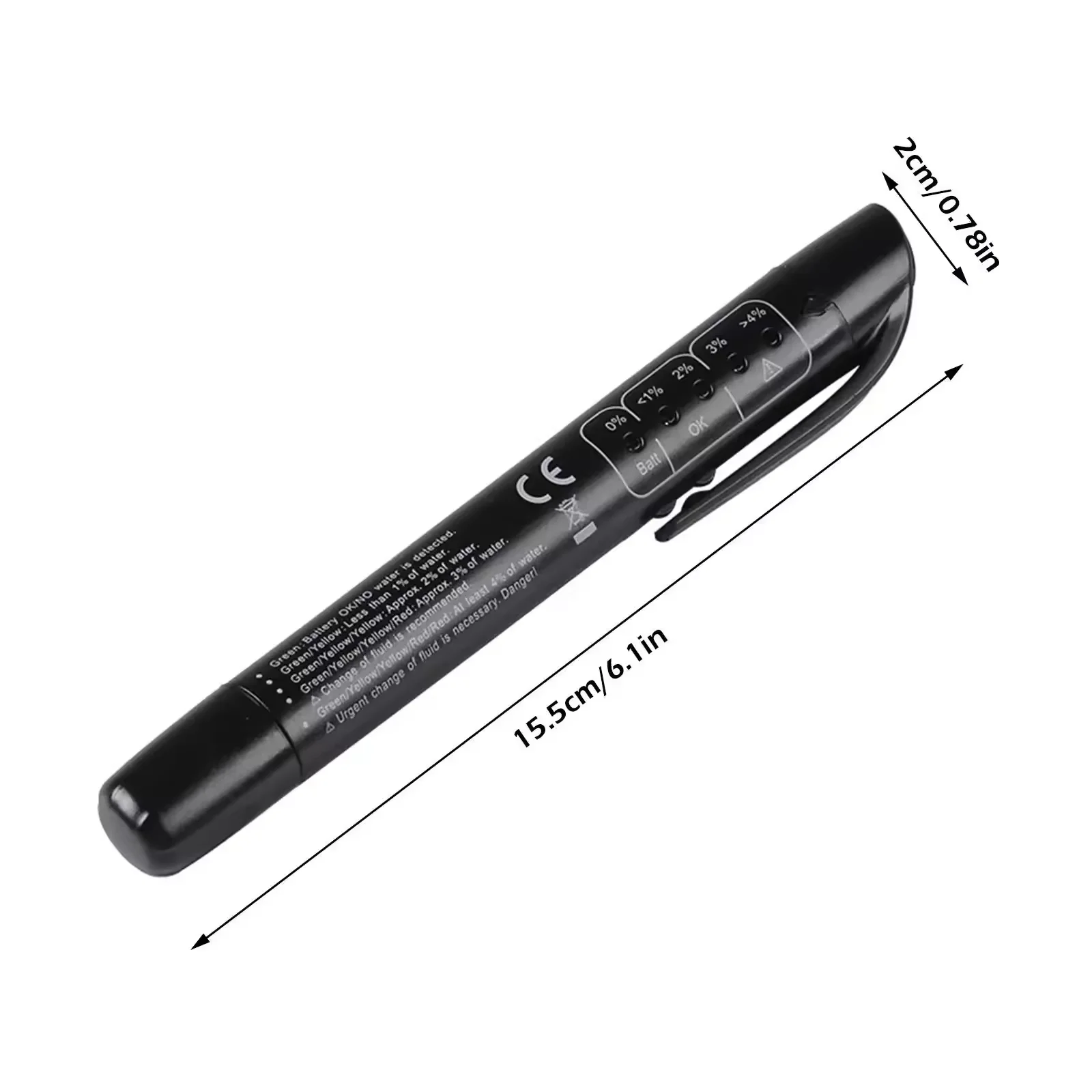 Universal Brake Fluid Tester Accurate Oil Quality Diagnostic Tools LED Indicator Liquid Testing Pen Automotive Brake Oil tester 6