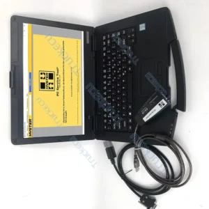 for Hyster Yale Forklift Truck Diagnostic Scanner Yale PC Service Tool 5.3 version Ifak CAN USB Interface Tool with CF54 Laptop 1