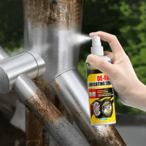 Universal Rust Remover Revitalizing Spray for Car Wheels & Metal Surfaces, Strong Decontamination, Smooth & Reliable 1