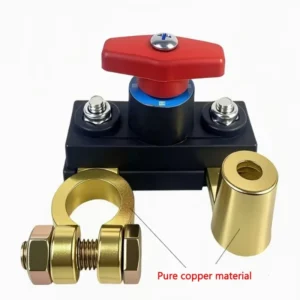 Car Battery Cut Off Switch Disconnect Automatic Circuit Breaker Anti-Leakage Switch Isolator For Cars Truck 12V/24V ﻿ 1