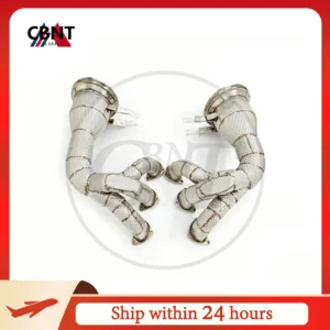 CBNT Exhaust Header for Porsche 911 992 GT3/GT3 RS 4.0L High Flow Manifolds With catalysis High Quality SS304 Exhaust systems 1