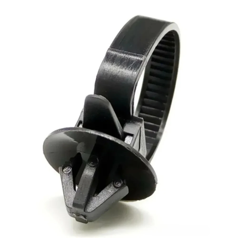 10/30/50PCS Car Nylon Black Cable Ties Push Mount Wire Harness Fastener Cable Clamp Clips Ties Management Car Wire Organizers 1