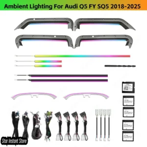 Carbon Fiber Ambient Light for Land Rover Defender 110 130 L663 2020+, Car Interior LED Lighting Kit, Station Wagon Upgrade 1