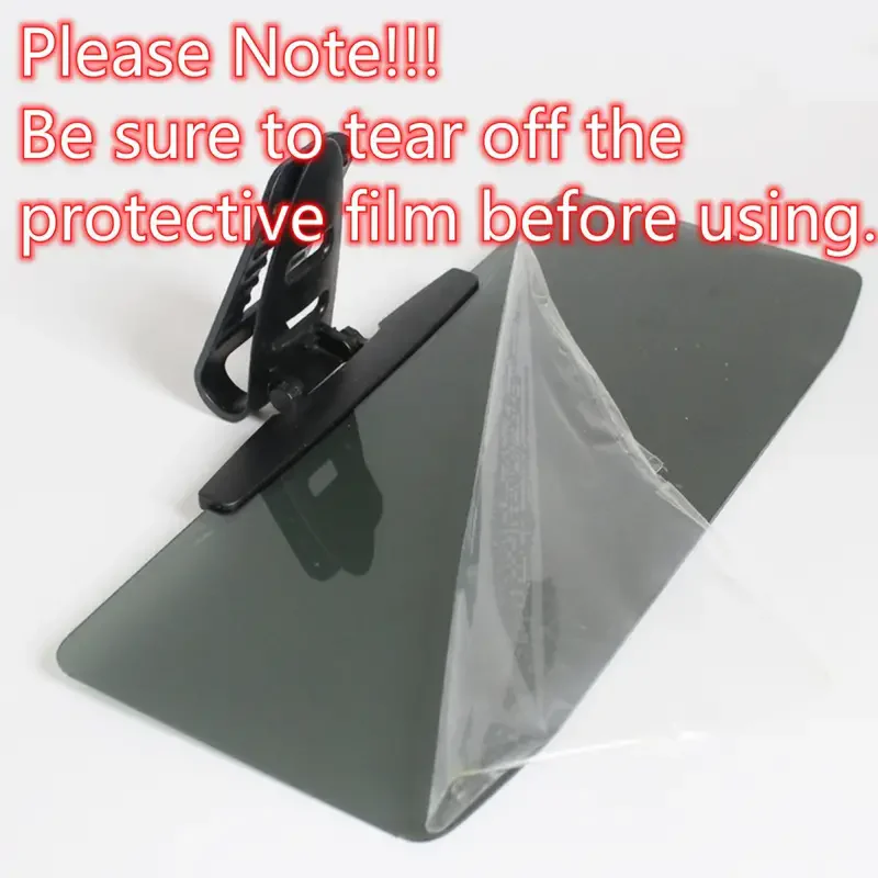 A Car Mounted Anti Glare Mirror, Anti UV Strong Light Vehicle Sunshade 2