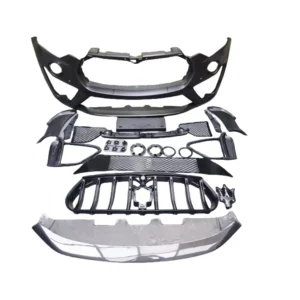 Hot Sales for 2016-2022 Maserati Levante Upgrade GTS Style PP Body Kit Car Bumper Front Bumper Assembly Components Grille 1
