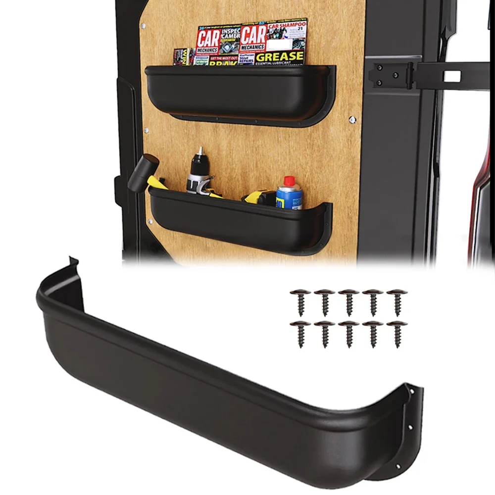 Car Door Handle Storage Box For Van Camper Universal Fit Door Panel Tray Armrest Organizer Cover Car Accessories Storage Box 1
