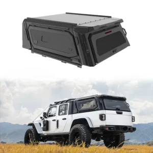 4x4 Offroad Aluminum Hardtop Canopy, Waterproof Locking Camper Truck Topper for Gladiator JT 1