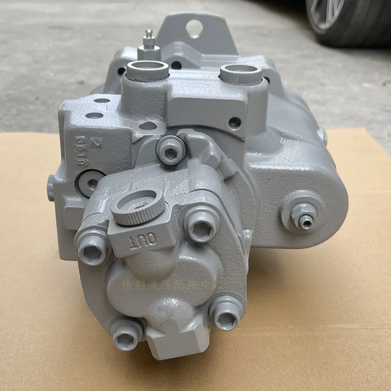 For excavator accessories Yanmar YM60 65 hydraulic pump assembly PSVD2-27E plunger pump KYB large pump main pump 3