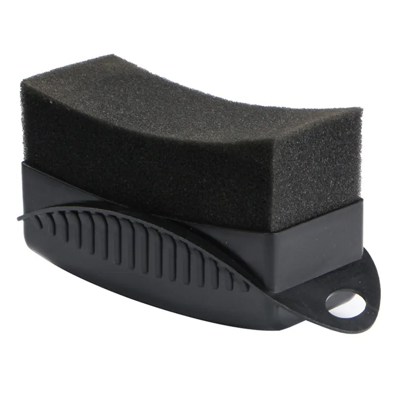 Car Wheel Polishing Waxing Sponge Brush ABS Plastics Washing Cleaning Tire Contour Dressing Applicator Pads Detail Accessories 4