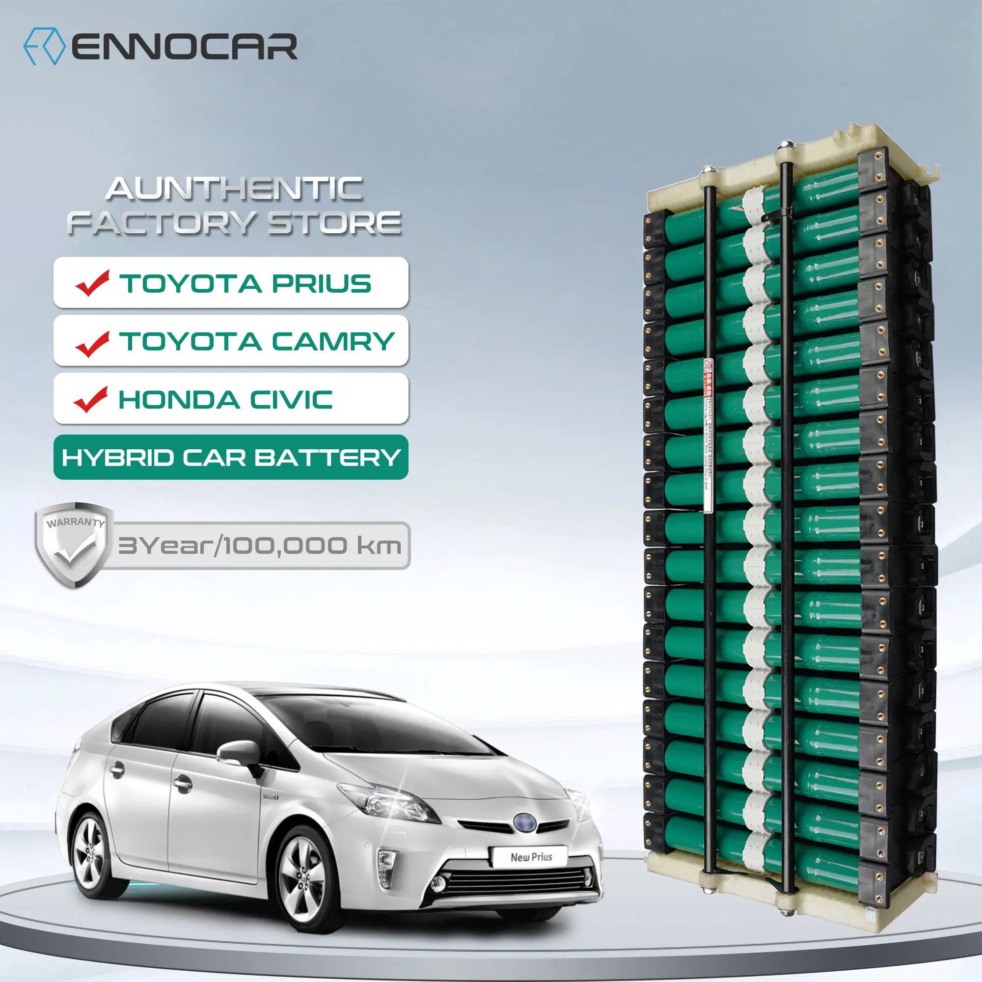 Wholesale Hybrid Hydride Batteries 6.5AH 7.2V NI-MH Car Battery for toyota corolla rav4 camry 1