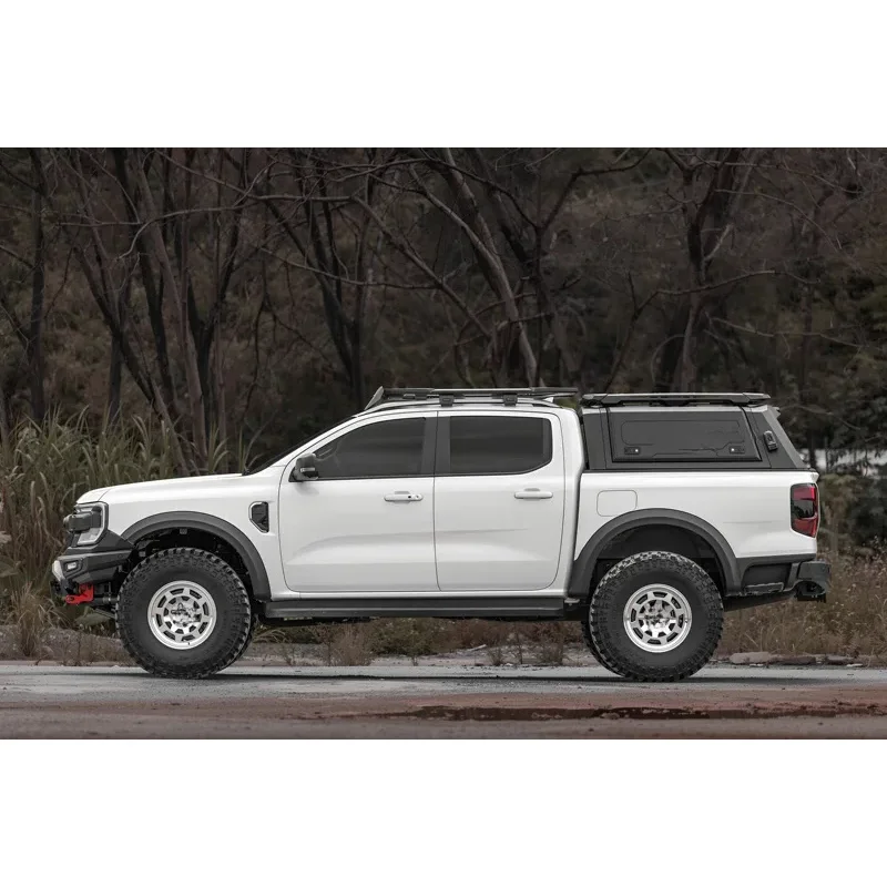 Half Height Truck Canopy High Quality Waterproof Hardtop Bed Cap Pickup 3