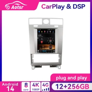 12.1" Android 14.0  Car Multimedia Radio Player For Lincoln Navigator 2005-2009 GPS 8+256G Auto Stereo Navigation HD Head Unit 1