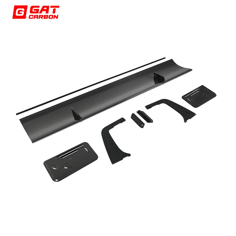 For BMW M2 M3 M4 G87 G80 G82 V1 Style Rear Spoiler Dry Carbon Fiber Fixed Wing Spoiler Car Modification Spoiler 5