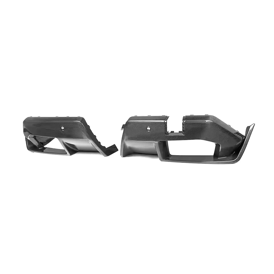 Suitable for BMW M5 G90 Dry Carbon Fiber Car Rear Diffuser Lip 2025-up 1