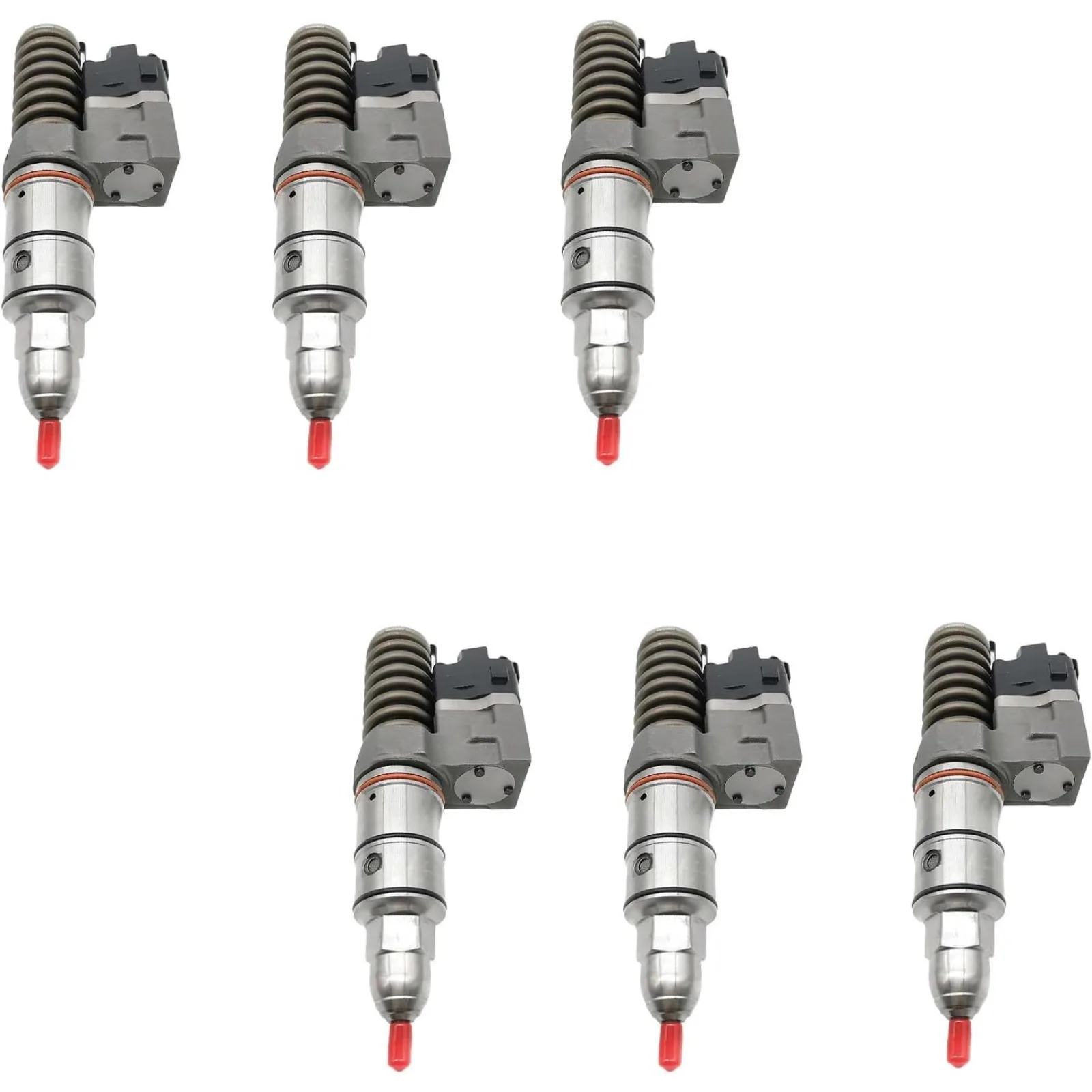 6PCS Fuel Injector R5235575 For Detroit Series 60 12.7L S50 S60 Engine 1