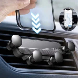 Universal Gravity Car Phone Holder Air Vent Mount Mobile Support for iPhone 13/12 Xiaomi - Automotive GPS Stand 1