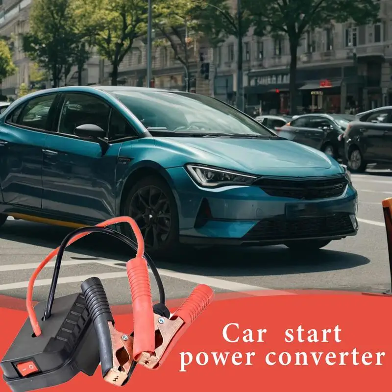 Portable Car Battery Jump Starter Jump Box Lithium Battery Converter - Compact Power Pack for Emergency Vehicle Starting 3