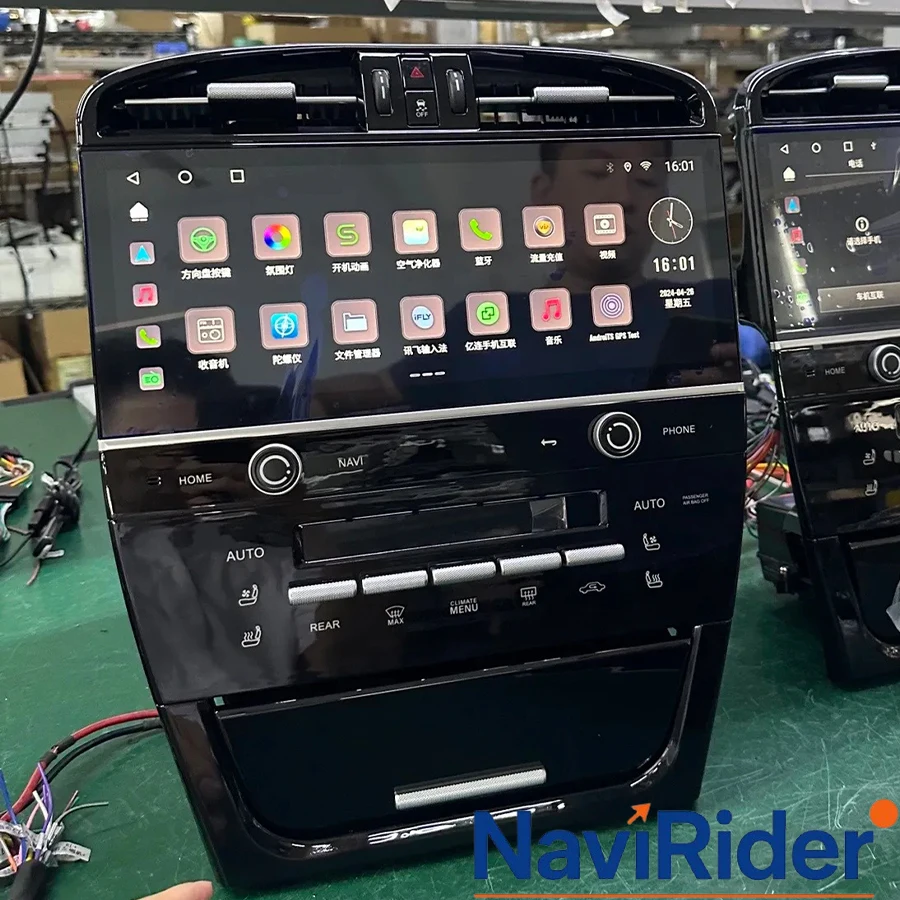 For Porsche Cayenne 955 957 GTS 2003-2010 Car Radio Multimedia Player Carplay GPS Stereo 12.3inch Upgraded With Android Screen 1
