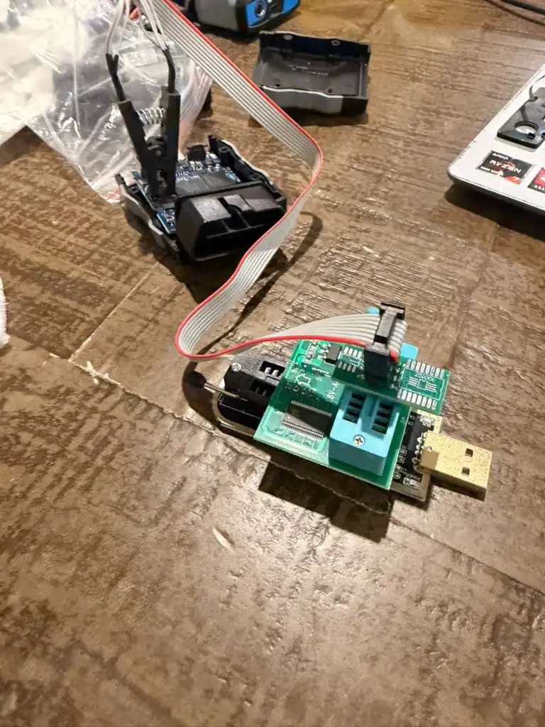 Custom Made CH341A Programmer adapter with Software 1