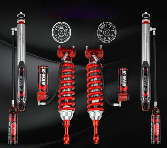 8-Stage Adjustable Suspension 4x4 Kits Adjustable 2 INCH Shock Absorber 4wd Bypass Lift Suspension Parts For Toyota FJ CRUISER 1