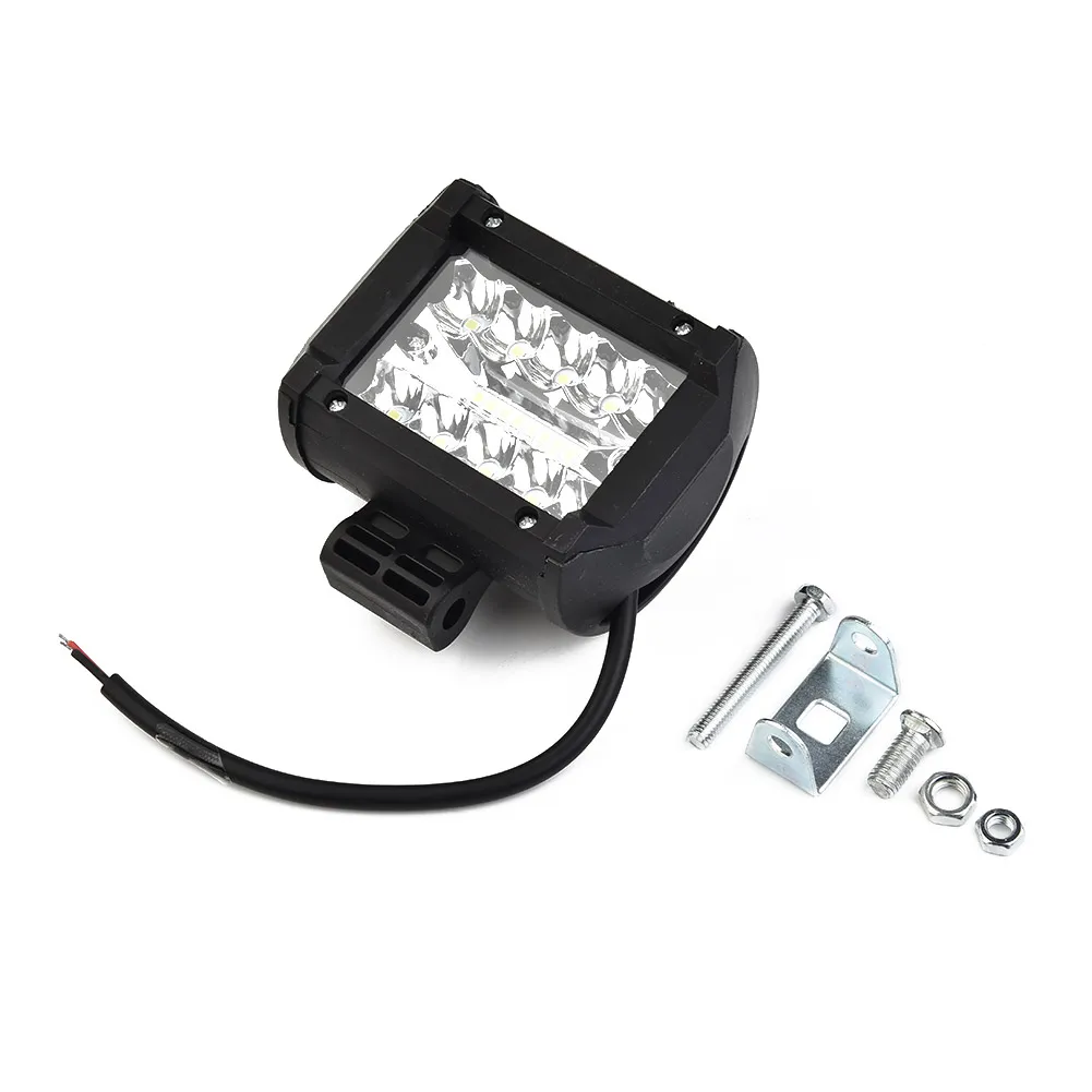 12V 60W LED Bar Offroad Spot Flood Combo LED Light Bar Work Light For Truck Car SUV ATV UTV 4WD LED Headlights 6