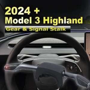 2026 Newest Physical Gear & Signal Shift Levers Upgrade for Tesla 2024 Model 3 Highland D R P Indicator Plug & Play 1