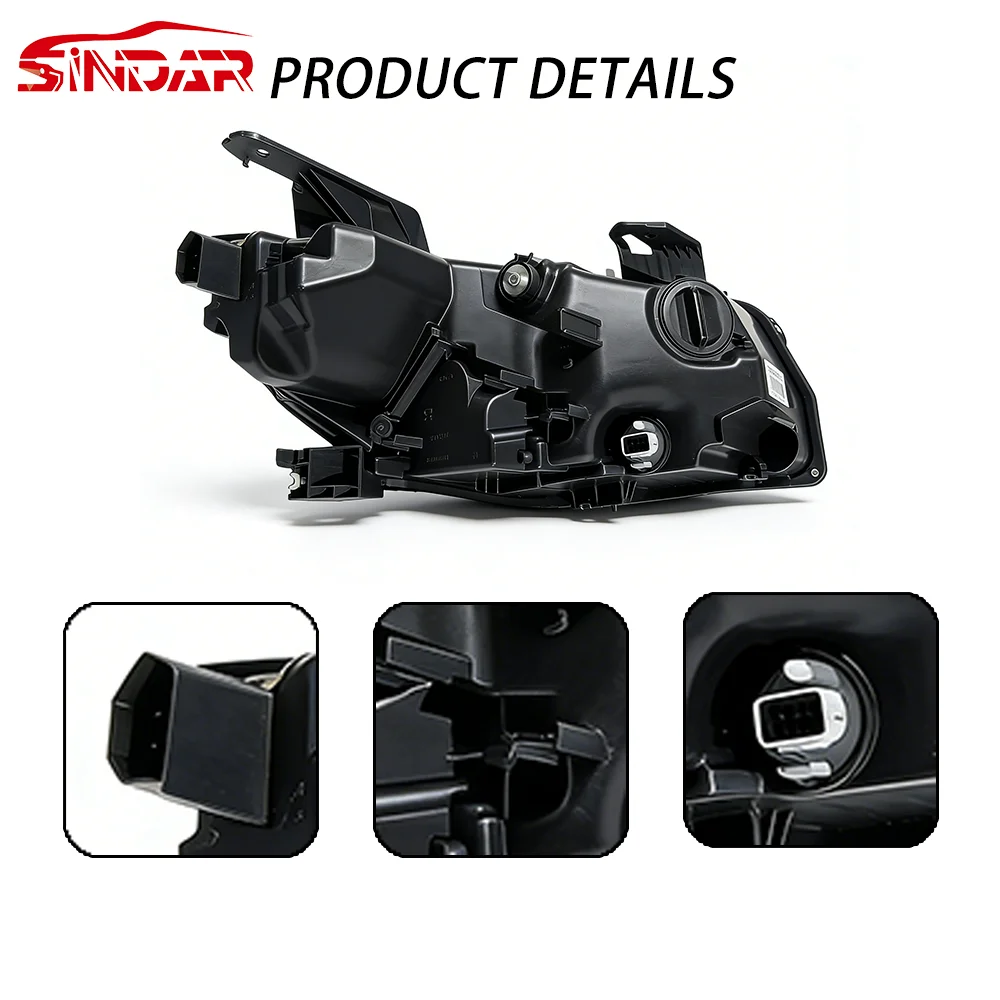 SINDAR Auto LED Headlight Assembly for Honda Insight 2019-2023, OEM Style 33100TXMA01 Car Light Accessories Part for Insight 3rd 2
