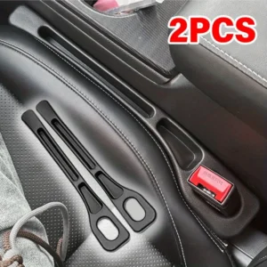2Pcs Car Seat Gap Filler Seat Crevice Storage Box Bag Between Seats Console Organizer Decoration Interior Auto Accessories 1