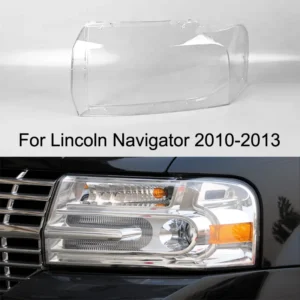For Lincoln Navigator 2010 2011 - 2013 Headlight Shell Headlamp Cover Replace Lamp Shade Headlamp Lens Glass 1