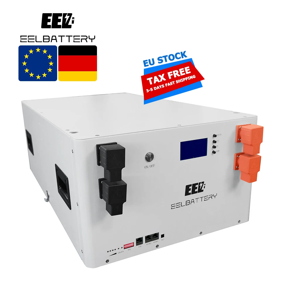 EEL 28.6KWh 560Ah Solar Energy Storage System Home Ev Stacked Manyi Diy Battery Box LiFePO4 Battery 6