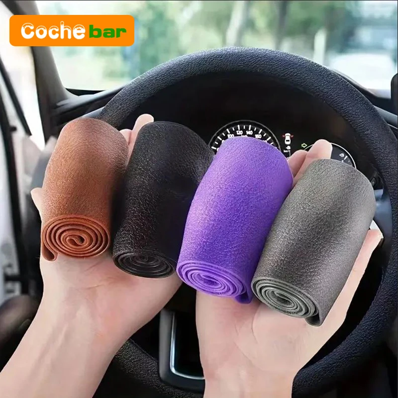 Silicone Steering Wheel Cover Ultra-thin Anti-slip Steering Wheel Cover Soft Silicone Accessories Universal Steering Wheel Cover 1