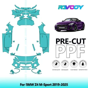 For BMW Z4 M-Sport 2019-2026 8.5Mil Precut Full Vehicle Clear Bra PPF Paint Protection Film Self-Healing TPU Scratch Resistant 1