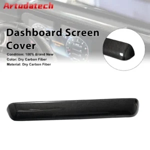 Artudatech Carbon Fiber Dashboard Screen Cover Trim Fit for Mercedes Benz W464 W465 2019 2020 2021 2022 2023 2024 2025 2026 1