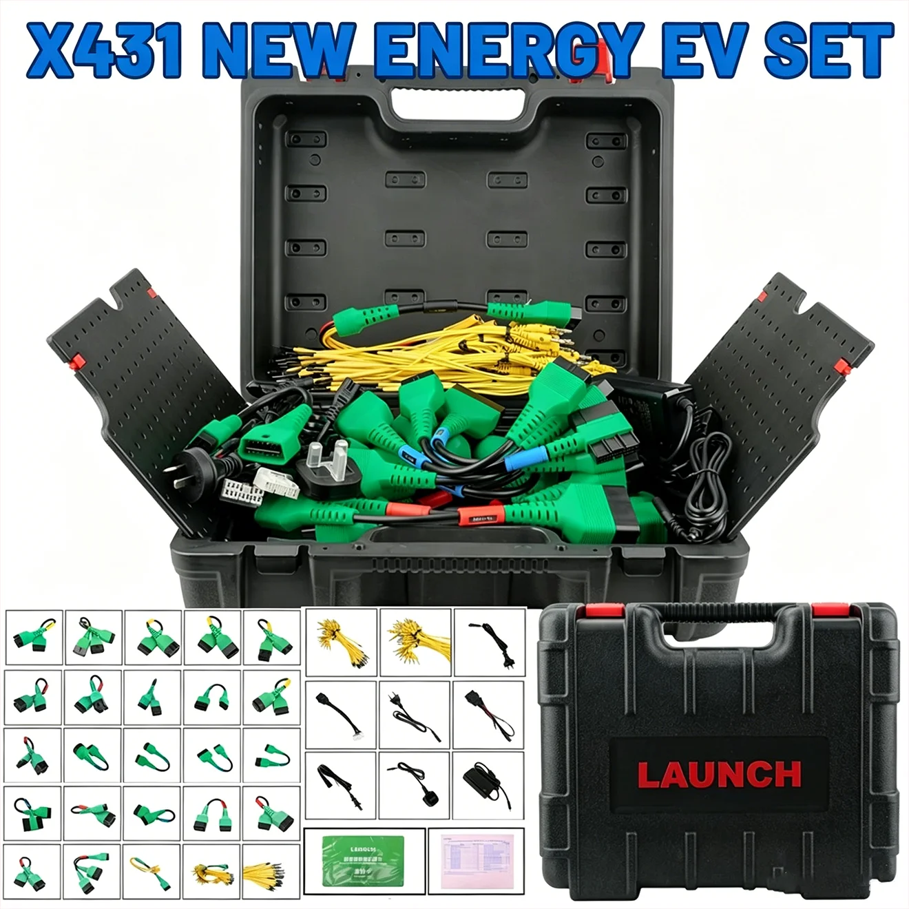 LAUNCH Auto New Energy Detection Expansion Package for X431 PAD Series Smartlink C OBD2 Diagnostic Tool 1