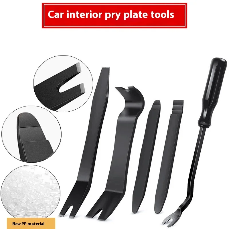 1-5Pcs Auto Trim Removal Tool Kit, No Scratch Plastic Pry Tool Kit - Interior Door Panel Clip Fastener Removal Set For Vehicle 3