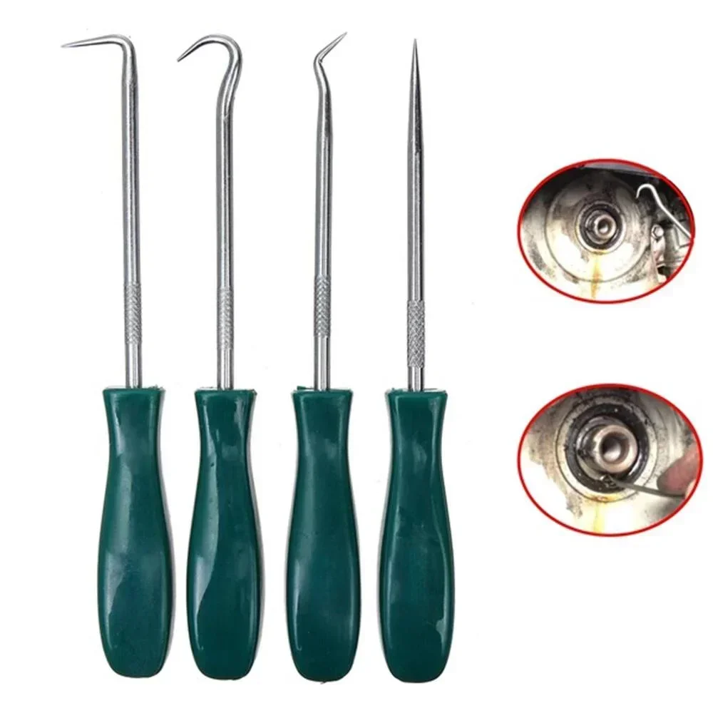 4Pcs Oil Seal Screwdrivers Set Car Auto Vehicle Pick Hooks For Garages General-Plumbers Mechanics Workshop Car Tools 135mm Amagi 4