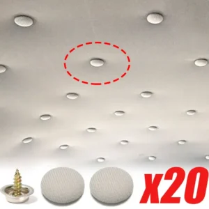 Car Interior Roof Fixing Buckles Screw Set Headliner Cloth Fabric Rivets Retainer Buckle Fastener Auto Accessories 1