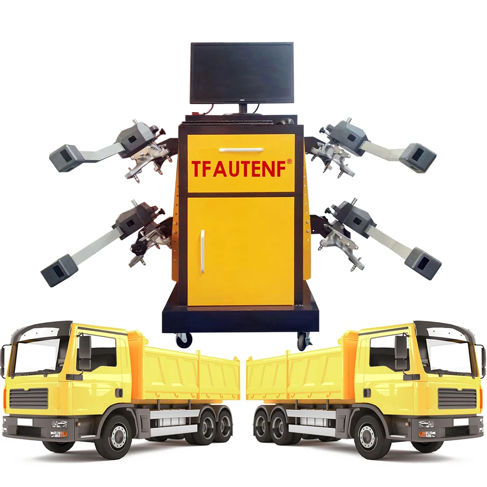 Heavy Duty Truck Wheel Alignment Machine Bus Wheel Balancing Aligner For Truck Workshop Use 1