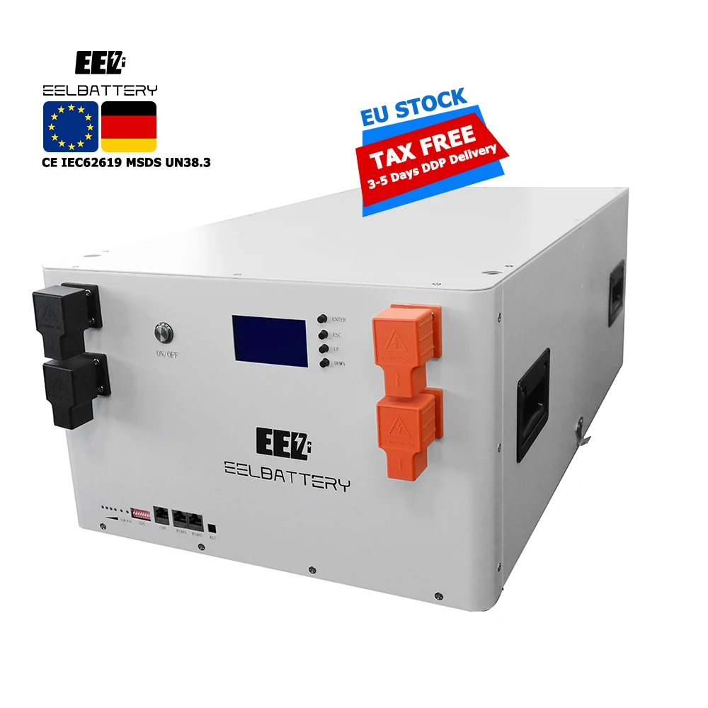 EEL 28.6KWh 560Ah Solar Energy Storage System Home Ev Stacked Manyi Diy Battery Box LiFePO4 Battery 4