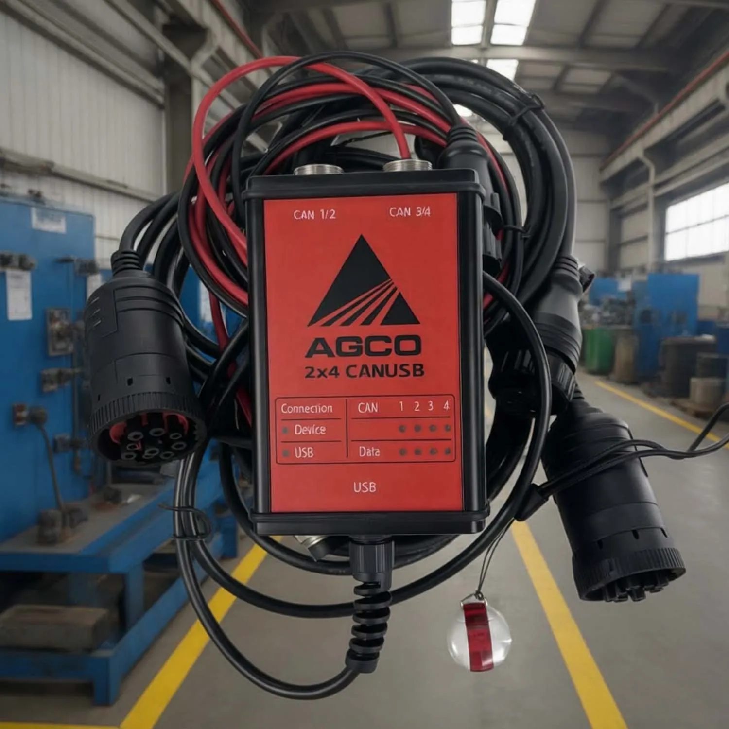 For AGCO CANUSB FENDT Fendias Diagnostic Massey Ferguson Agricultural Machinery Key Dongle AGCO fendt Diagnostic Tool 1