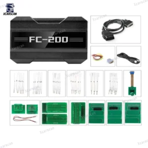 CGDI FC200 CG FC200 ECU Programmer Full Version with AT200 & MPC5XX Adapters for BOSCH MPC5xx Read/Write Data on Bench 1